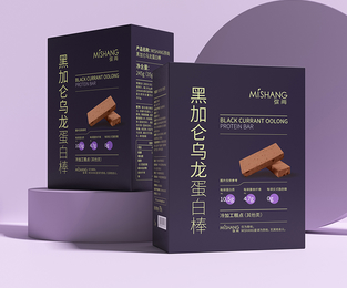 弥尚 黑加仑乌龙蛋白棒