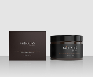 MISHANG咖啡紧致按摩海盐